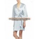 100% Silk Pajamas Hot Sales Women's Wrap Gown